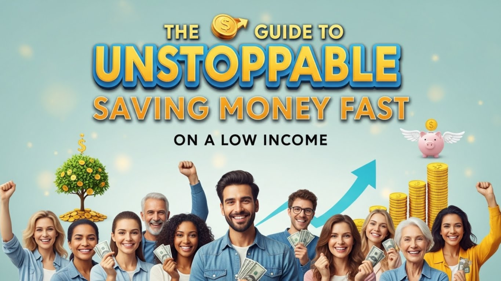 The Best Way to Save Money Fast on a Low Income